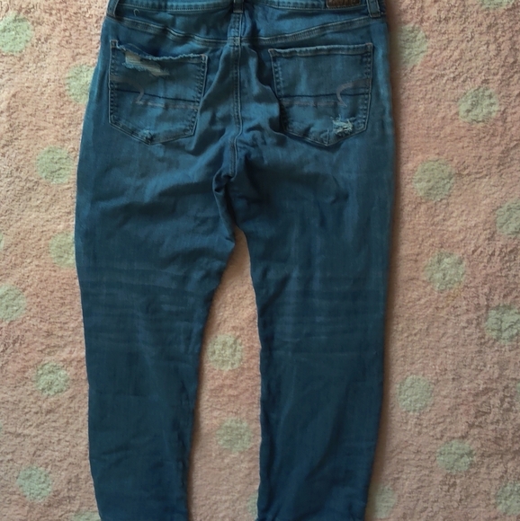 American Eagle TomGirl jeans size 10 - Picture 2 of 4